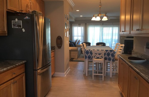 Ocean View Maison | Maison de ville sur la baie! 8 couchages avec quai et accès à Indian River Inlet