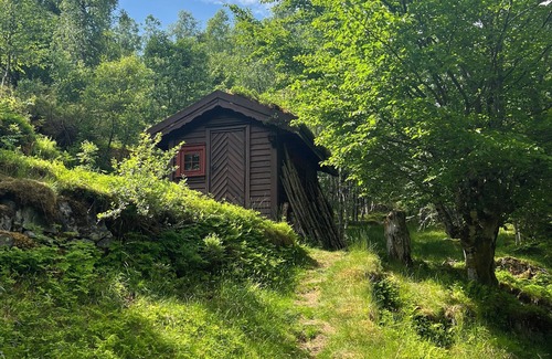 Evanger Cabine | Tradisjonell norsk hytte i Rasdalen