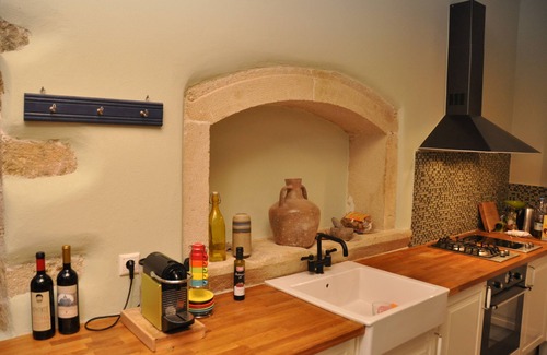 Ierapetra Maison | Maison traditionnelle spacieuse en pierre dans un petit village