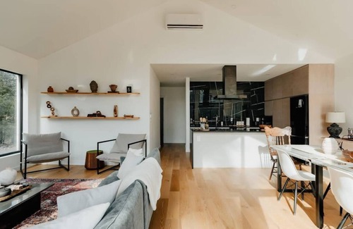 Kerhonkson Maison | Trail's End - Modern + Private Cabin in the Wood