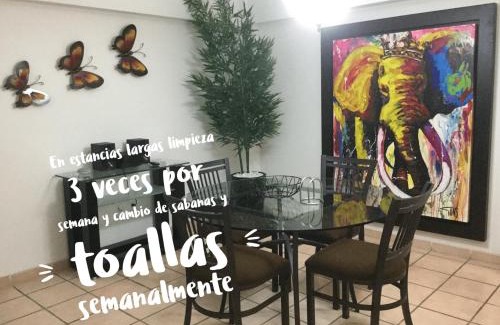 Downtown Queretaro Appartement | Tranquila Suite Ubicadísima Cerca Av Zaragoza S1