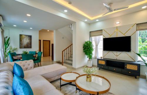 Saligao Appartement | Tranquil 3bhk Pvt Pool Villa