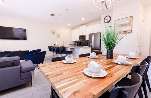 Downtown Orlando Maison | Tranquil Bliss Retreat at Champions Gate: A Luxurious 4-Bed Haven with Private Pool