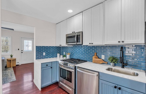 Highlands Maison | Tranquil Blue Coastal Charmer 2 or 4 bedroom Duplex in Highlands, NJ, WATERFRONT