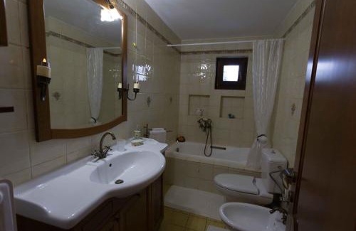 Ano Volos Appartement | Tranquil Infinity Pool Getaway (private jacuzzi and steam bath, pool, garden, sea and city views)