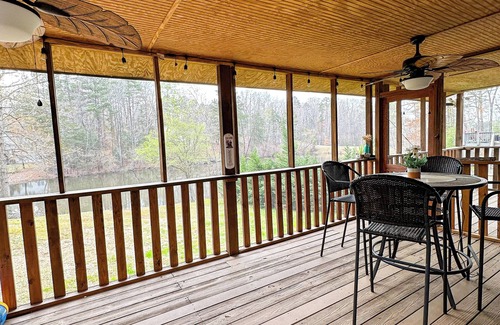 Mount Gilead Maison | Tranquil Lake Life Getaway @ Lake Tillery