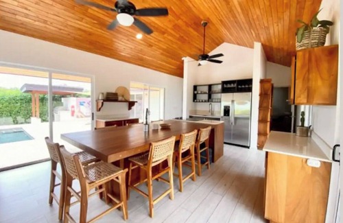 Playa Negra Maison | Tranquil Oceanview Kasa Kurij with Pool, amazing Sunsets, Beach, Surf & GeoDome!