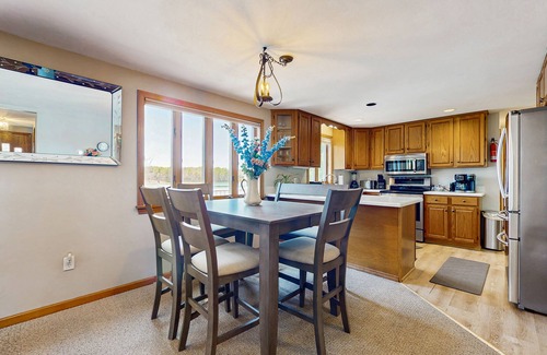 York Harbor Maison | Tranquil waterfront home with stunning views, a spacious deck, and a BBQ grill