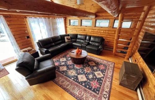 Chester Maison | Tranquility awaits for your stay at our cherished log home on 6 secluded acres.