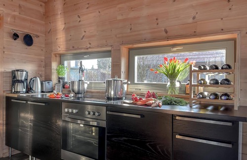 Vogelsang-Warsin Maison | traumHaff Chalet atmosphérique sur la côte de la mer Baltique avec sauna et cheminée