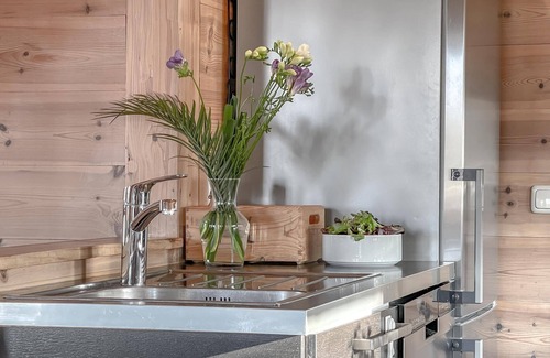 Vogelsang-Warsin Maison | traumHaff Chalet atmosphérique sur la côte de la mer Baltique avec sauna et cheminée