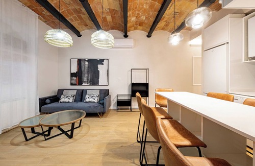 El Baix Guinardo Appartement | TRAV1-1 · 4h - Quatre Chambres Appartement, Couchages 6