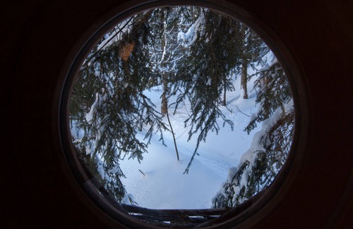 Saint-Nicolas-la-Chapelle Cottage | Cabanes dans les arbres ENTRE TERRE ET CIEL