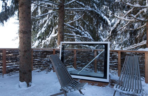 Saint-Nicolas-la-Chapelle Cottage | Cabanes dans les arbres ENTRE TERRE ET CIEL