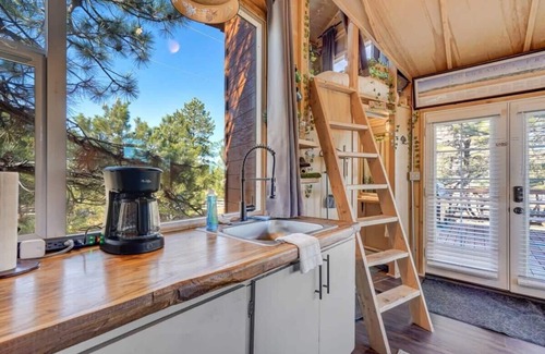 Larkspur Cabine | Treehouse Mountain Views Unique Ranch Experience
