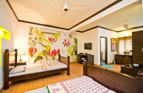 Hari Nagar Ashram Lit Et Petit-Déjeuner | Trendy Bed & Breakfast