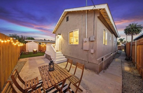 Stockton Maison | Trendy San Diego Bungalow - Private Backyard with Firepit