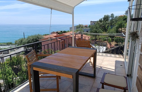 Villammare Appartement | Trilocale con terrazzo panoramico a 150 metri dal mare