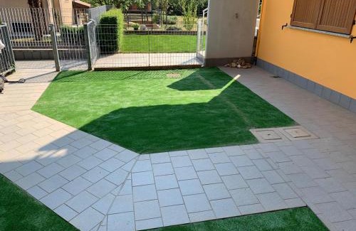 Osio Sopra Appartement | Trilocale in villetta piano terra indipendente