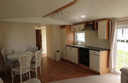 Aldborough Maison | Belle caravane, vue sur la mer brillante / emplacement, GOLF, Cromer / Trimingham / Norfolk