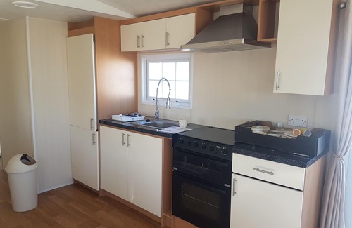 Aldborough Maison | Belle caravane, vue sur la mer brillante / emplacement, GOLF, Cromer / Trimingham / Norfolk