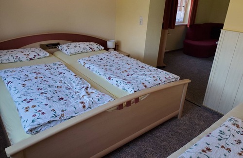 Konigshutte Lit Et Petit-Déjeuner | Double room 5 - Pension Königshof