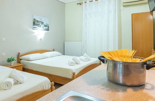 Katerini Hôtel | Triple Rooms Lucia Hotel Paralia