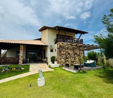 Coqueiro Maison | Triplex frente mar, com rooftop, piscina e jacuzzi!