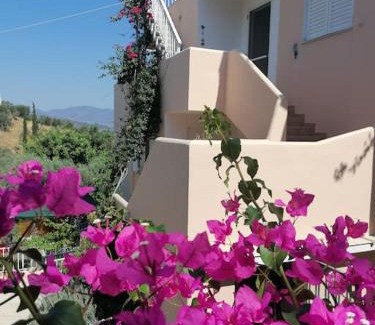 Galatas Appartement | Trizinia view balcony