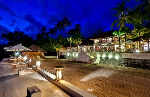 Candi Dasa Villa | Tropical Style contemporain 4 chambres Villa Ocean View, Candidasa;