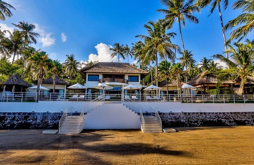 Candi Dasa Villa | Tropical Style contemporain 4 chambres Villa Ocean View, Candidasa;