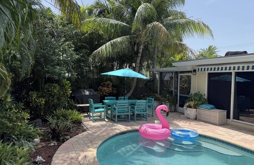 Deerfield Beach Maison | Maison de piscine chauffée Tropical Dream