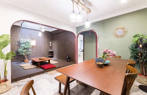 Taman Mutiara Maison | Tropical-Zen Retreat。12 pax。MRT。东南亚日式休闲风。12人