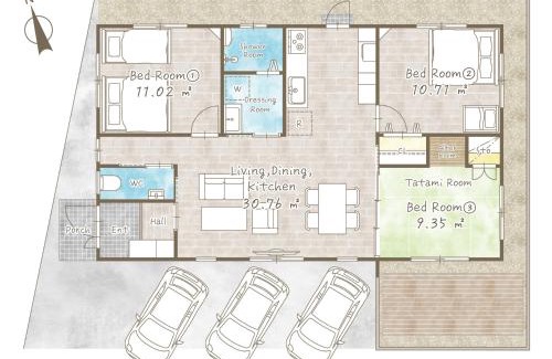 Tokeshi Appartement | Tsutsuji house