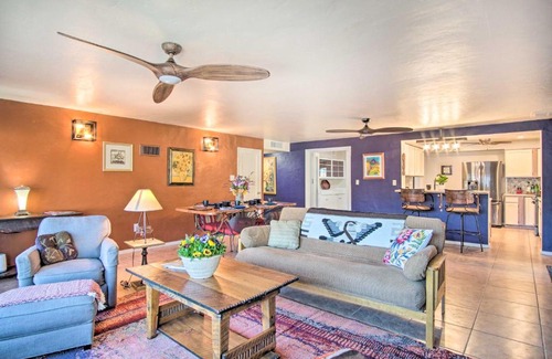 Peter Howell Maison | Tucson House with Private Pool 5 Mi to Downtown!