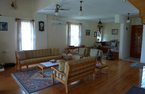 Beycik Villa | Maison de vacances turque Villa avec piscine communautaire mer forêt vue sur la montagne nr plages