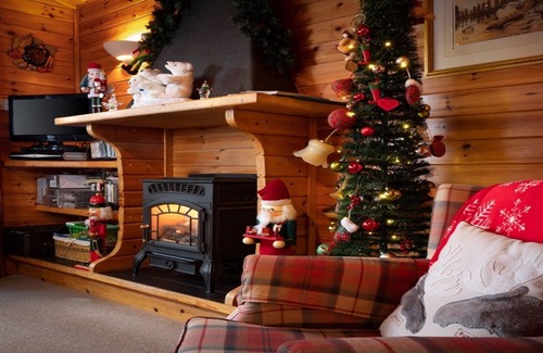 Aviemore Cabine | Twa Hoots Lodge - a lodge that sleeps 4 guests in 2 bedrooms