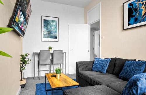 West Bromwich Appartement | Two Bedroom Apartment - West Brom - Fast WiFi - Parking - Sleeps 3 WBB