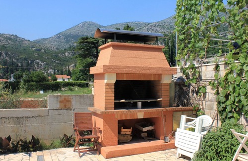 Slano Appartement | Appartement de deux chambres avec la terrasse et la vue sur le mer Slano, Dubrovnik (A-3184-b)