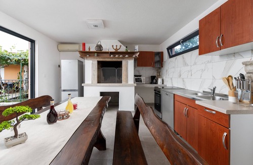 Sveta Nedelja Cottage | Two Charming 3-bedroom cottage with privat pool AC, WiFi