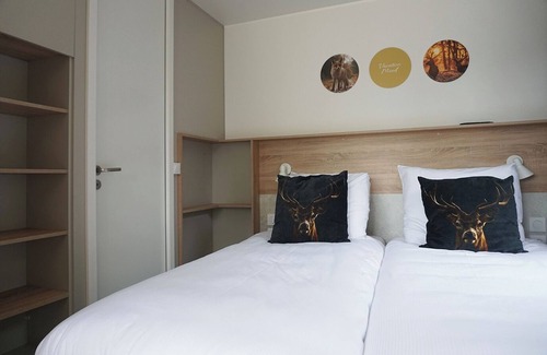 Voorthuizen Station Balnéaire | two-person Hotel Lodge
