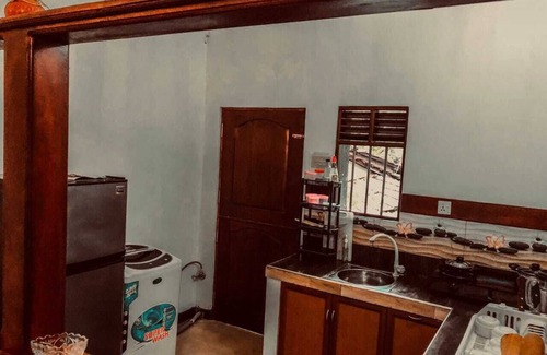 Unawatuna Villa | Two separate bedrooms with attached bathrooms,kitchen and living room