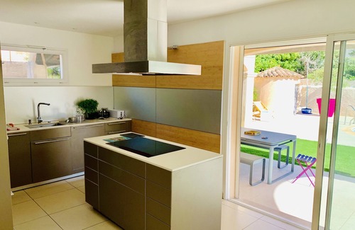 Vielle-Chapelle Villa | Ty’Bonheurs - 8 couchages - jardin piscine mer