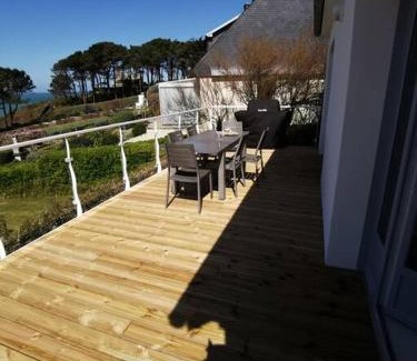 Locquirec Maison | TY KERLUZ - Vue Mer et Plage à 80m