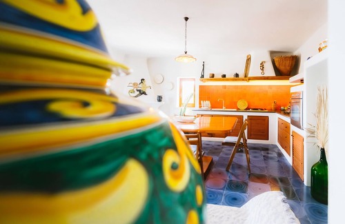 Lipari Villa | Villa éolienne typique avec vue sur Vulcano