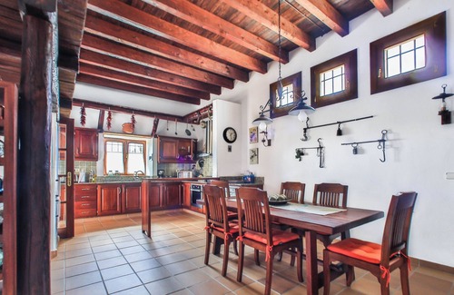 Sant Josep de sa Talaia Cottage | Maison typique d'Ibiza de nouvelle construction avec piscine dans un quartier très calme