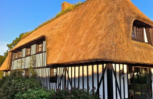 Theuville-aux-Maillots Maison | Typique Chaumière Normande de caractère