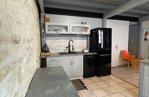 Sansais Maison | Typical house in the Marais Poitevin with private pontoon and rowing boat