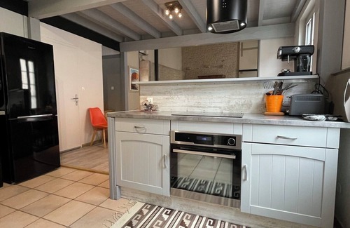 Sansais Maison | Typical house in the Marais Poitevin with private pontoon and rowing boat