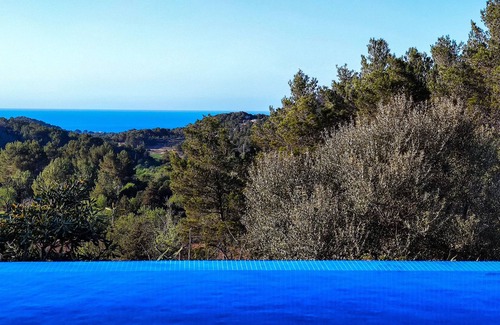 Sant Agusti des Vedra Villa | Maison typique d'Ibiza, piscine privée, grands espaces pour le plaisir. Recommandé